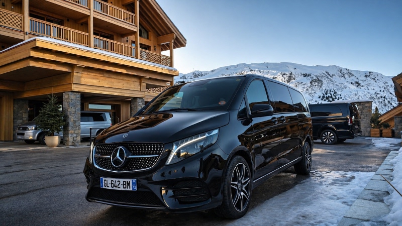 Transfert en Mercedes Classe V