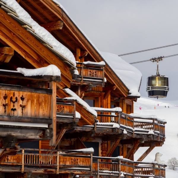 Inter-resort transfer in the Alps