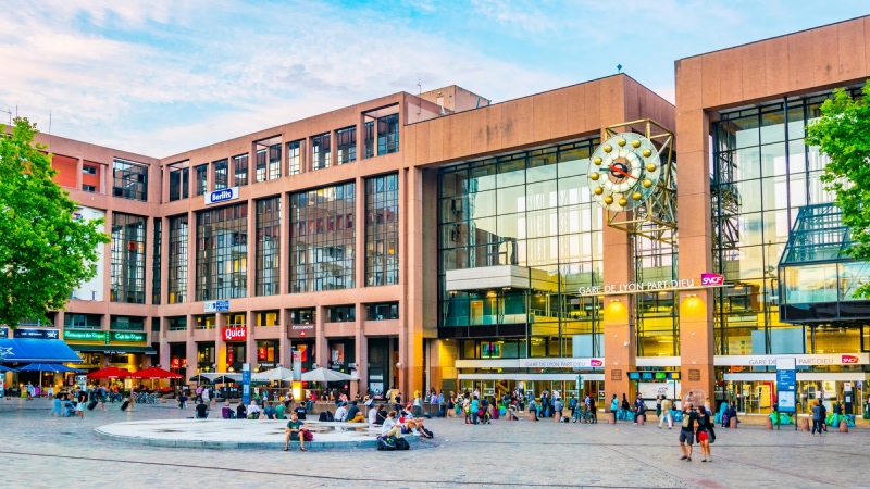 Lyon Part-Dieu train station