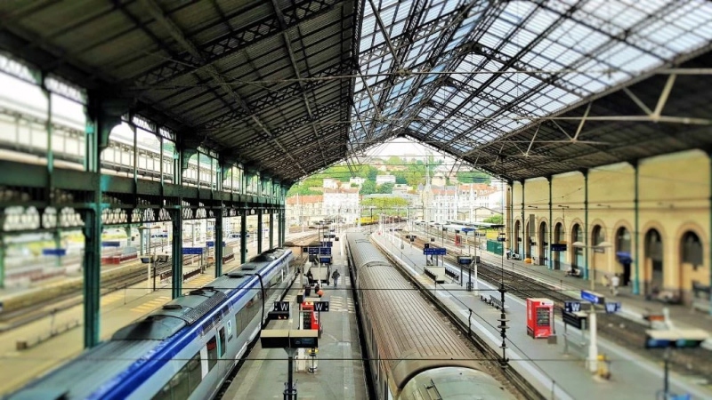 Lyon Perrache train station