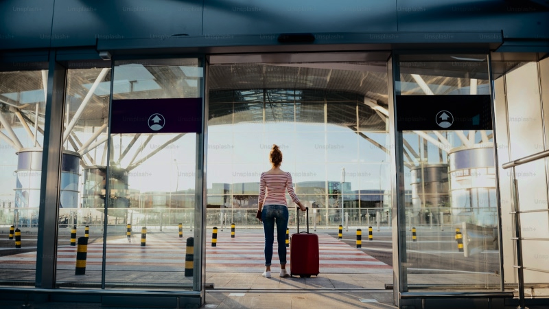 Chauffeur handling luggage at the airport