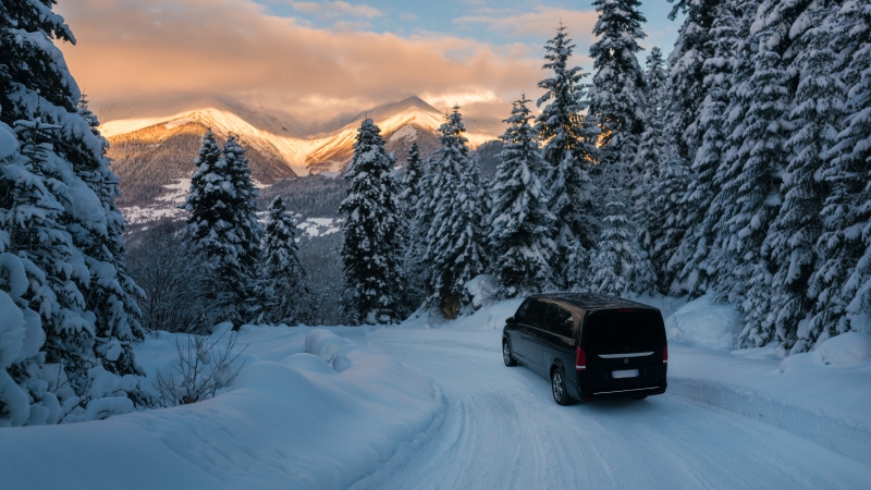 Inter-resort transport in Courchevel